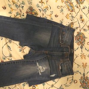 000 Aero Skinny Jeans Dark Wash